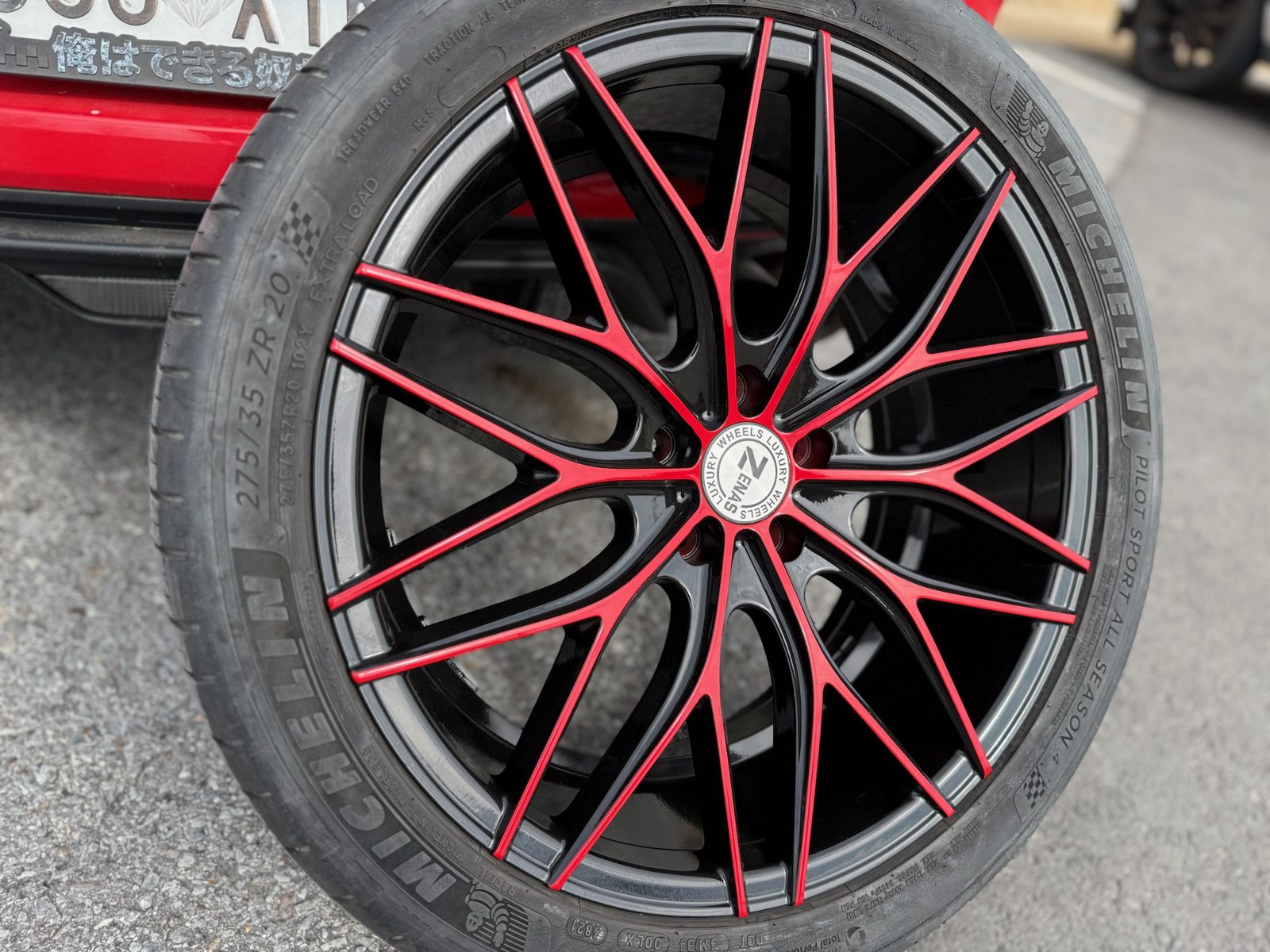 Wheel powder coating finished work at Complete Wheel Restoration Arkansas